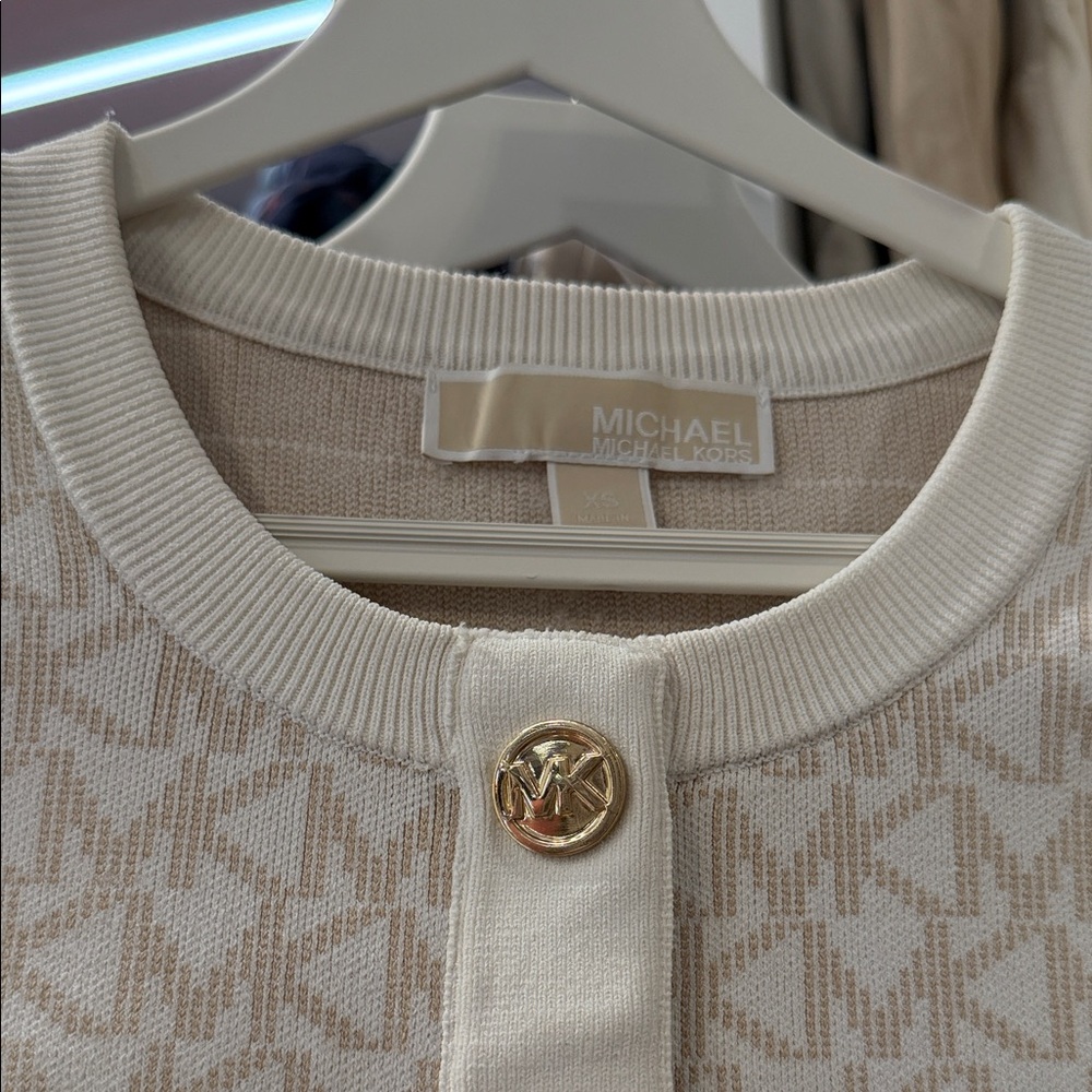 Michael Michael Kors Bone color Cardigan - Picture 8 of 9